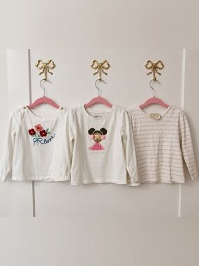 Janie and Jack & Beaufort Bonnet Long Sleeve Shirt Bundle